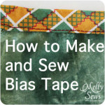 how to make and sew bias tape