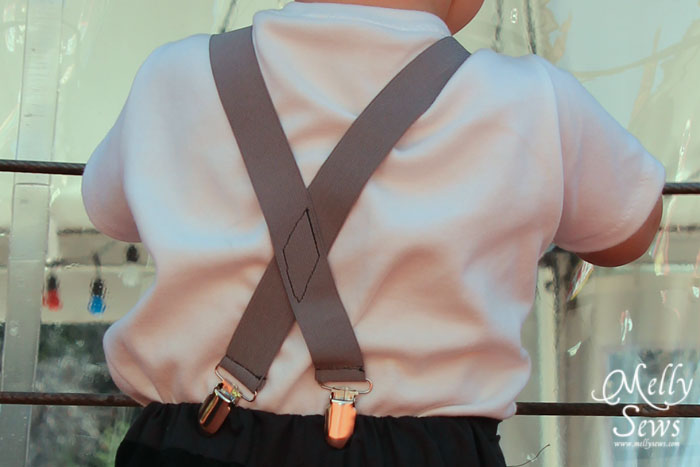 Suspenders tutorial by Melly Sews