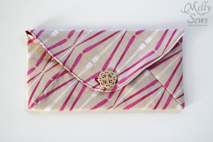 Envelope Clutch by Melly Sews from See Kate Sew's pattern