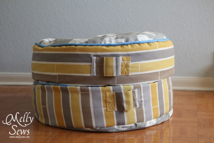Sew Floor Pillows with Melly Sews