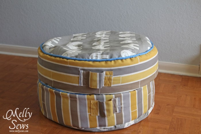 Sew Floor Cushions with Melly Sews