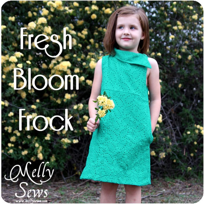 Fresh Bloom Frock Dress Sewing Pattern by Melly Sews