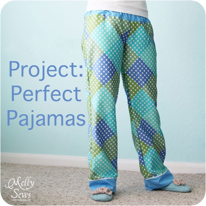 Draft and Sew Pajama Pants with Melly Sews