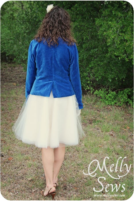 Tulle Skirt tutorial by Melly Sews