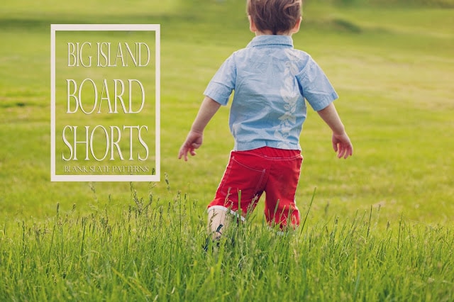Big Island Board Shorts by Blank Slate Patterns sewn by Winter Wonderings, Wanderings and Whatnot by Winter 