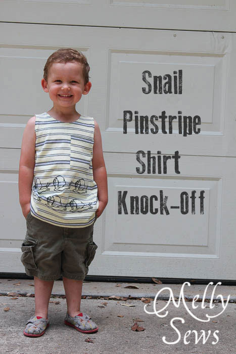 Snail t-shirt knock off with free printable t-shirt iron on transfer by Melly Sews
