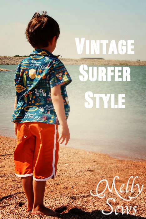 Vintage Surfer Style by Melly Sews