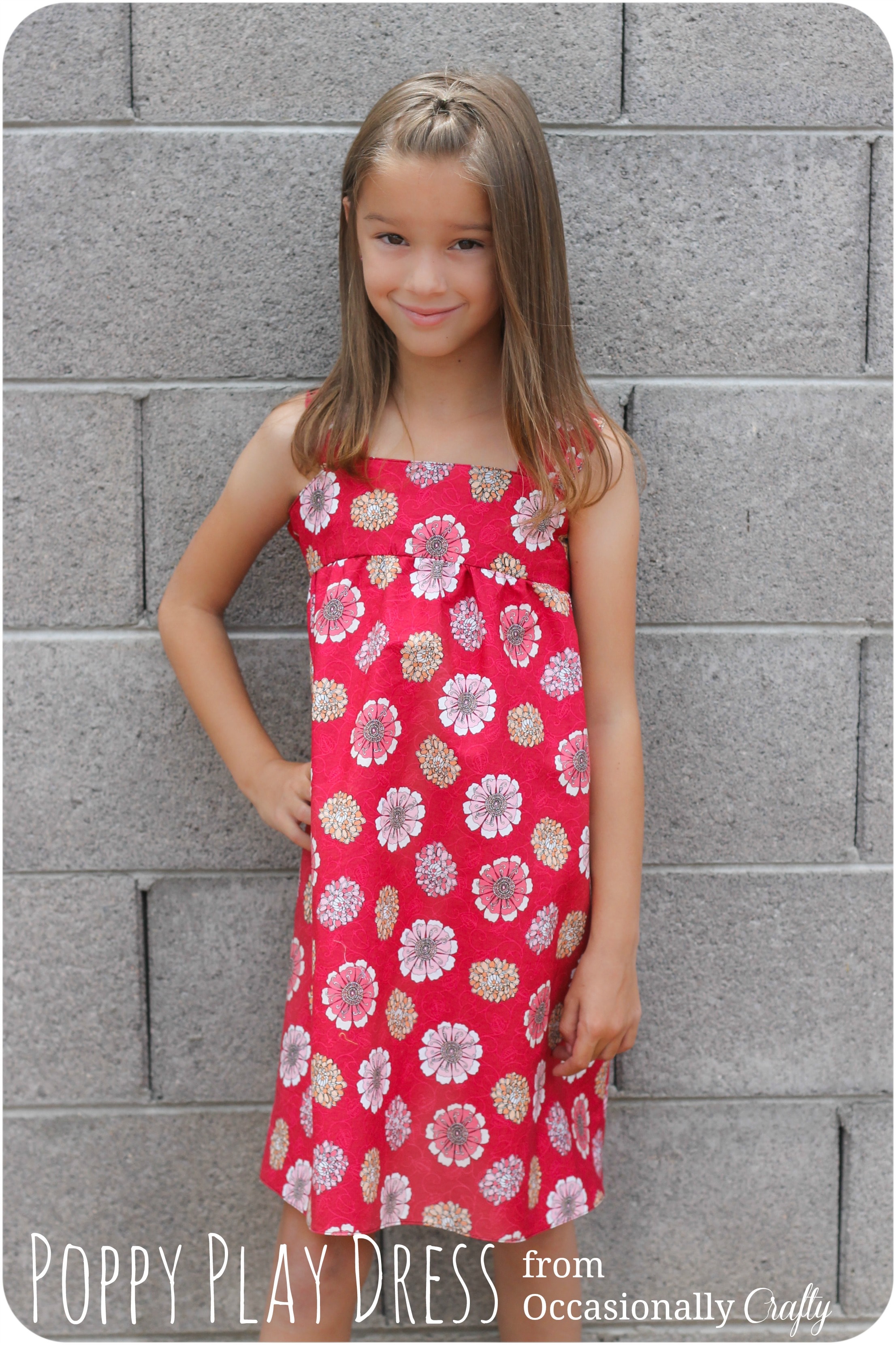 Poppy Play sundress tutorial from Occasionally Crafty for Melly Sews (30) Days of Sundresses