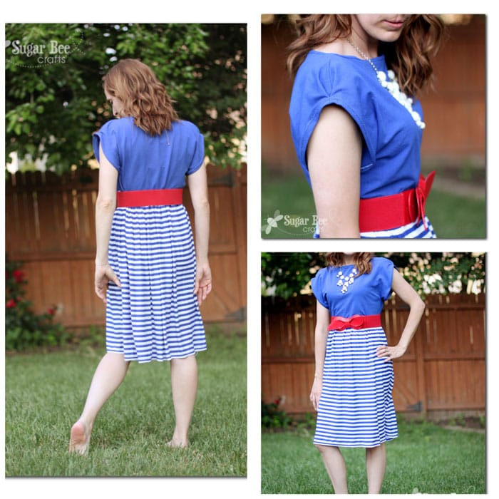 Collage Patriotic Knit Sundress Tutorial by Sugar Bee Crafts for Melly Sews (30) Days of Sundresses