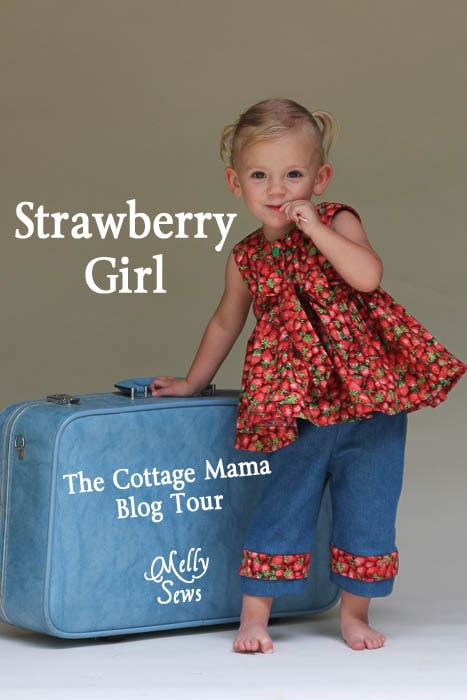Cottage Mama Miss Matilda Top sewn by Melly Sews