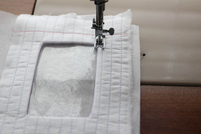 Step 9 Notebook paper zipper pouch tutorial