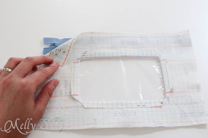 Step 11 Notebook paper zipper pouch tutorial