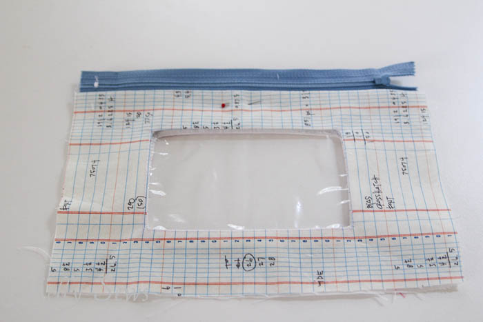 Step 12 Notebook paper zipper pouch tutorial
