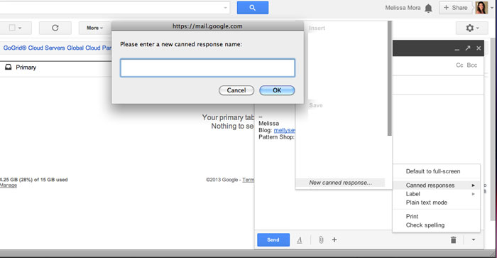 Step 5 - How to Use Gmail Canned Responses