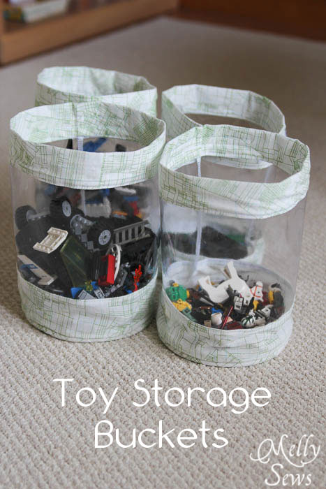 Toy Storage Bucket Tutorial - Melly Sews