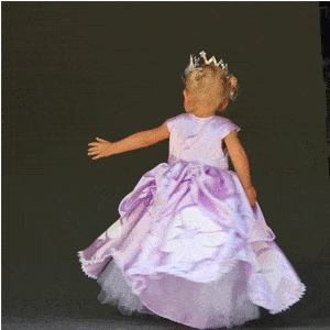 Twirling in Inspired by Princess Sofia the First Dress Tutorial - Melly Sews