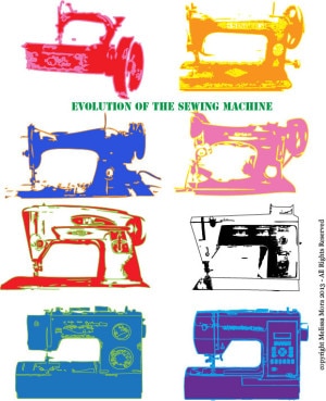 Evolution of the Sewing Machine - Melly Sews