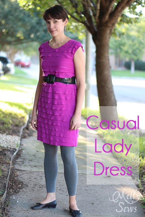 Casual Lady Dress by GoTo Patterns Sewn by Melly Sews