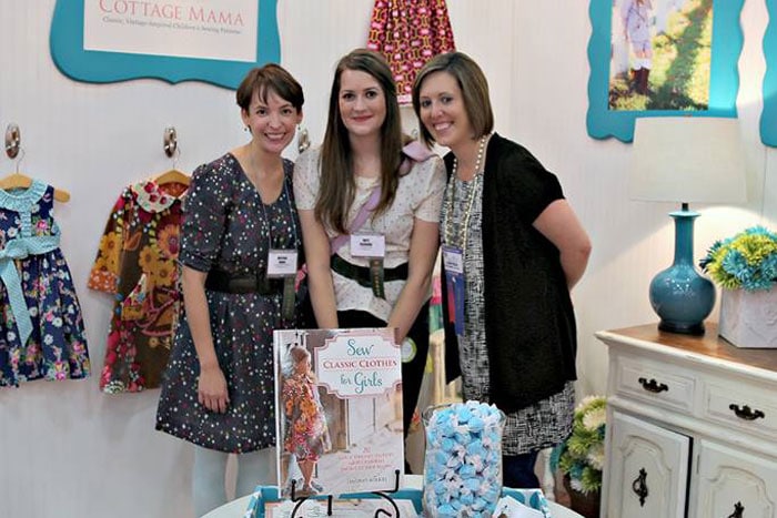 Melly Sews, See Kate Sew and The Cottage Mama at Houston Quilt Market