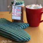 Easy Potholder tutorial with free pattern - Melly Sews