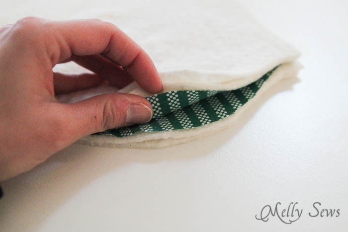 Step 1 - Potholder tutorial with free pattern - Melly Sews