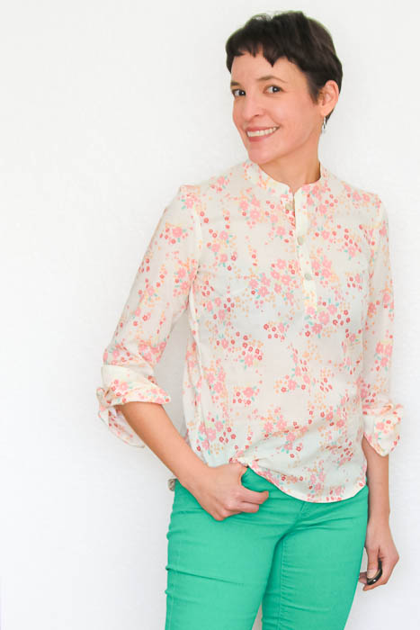 I need to make this - Palo Verdes organic voile top - Melly Sews #sewing