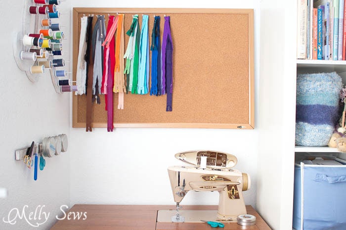 Sewing nook - Sewing Room - Melly Sews Sewing Studio