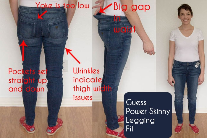 Jeans Fit Guide - Identifying Fit Issues - Melly Sews