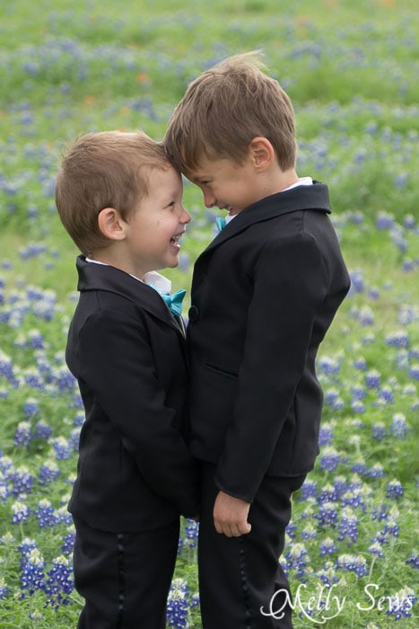 Brothers - Berkshire Blazers and Trendy Tuxedo Pants by Blank Slate Patterns - http://mellysews.com