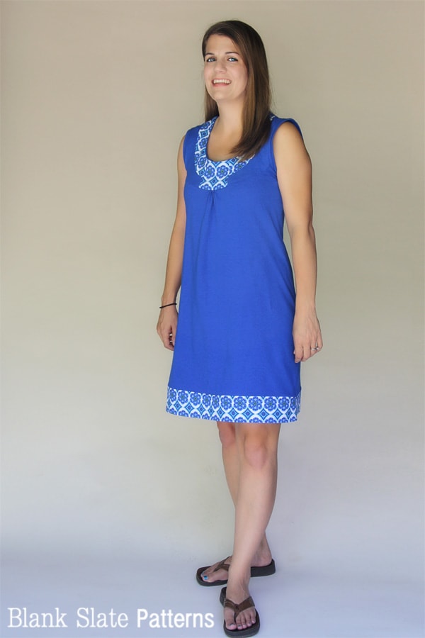 Rose Dress PDF Sewing Pattern for Women - http://blankslatepatterns.com 