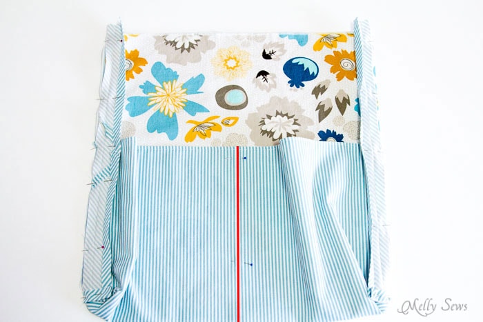 Step 10 - Ironing Board Cover and storage pocket - http://mellysews.com