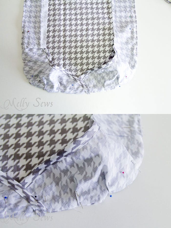 Step 5 -  Ironing Board Cover and storage pocket - http://mellysews.com
