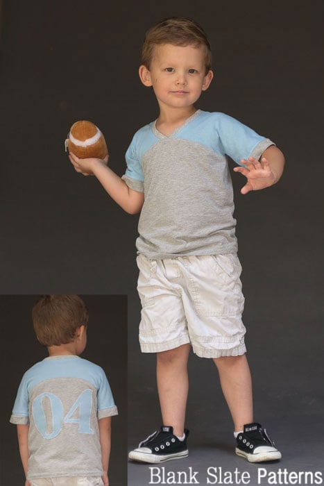 Just a Jersey Pattern - PDF Sewing Pattern for Boys and Girls by Blank Slate Patterns