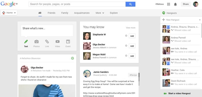 Google+ - How to Google Hangout - Tech Tips - http://mellysews.com