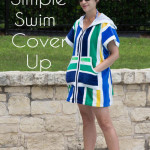 Swim Cover Tutorial - from 1 or 2 beach towels - Melly Sews