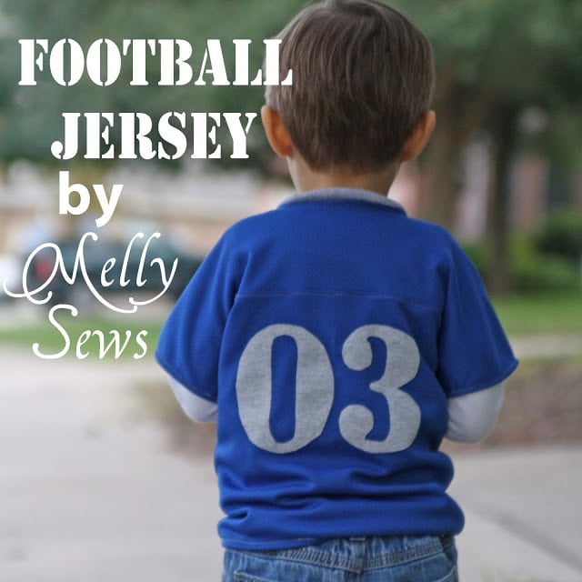 Football Jersey sewn by Melly Sews - 