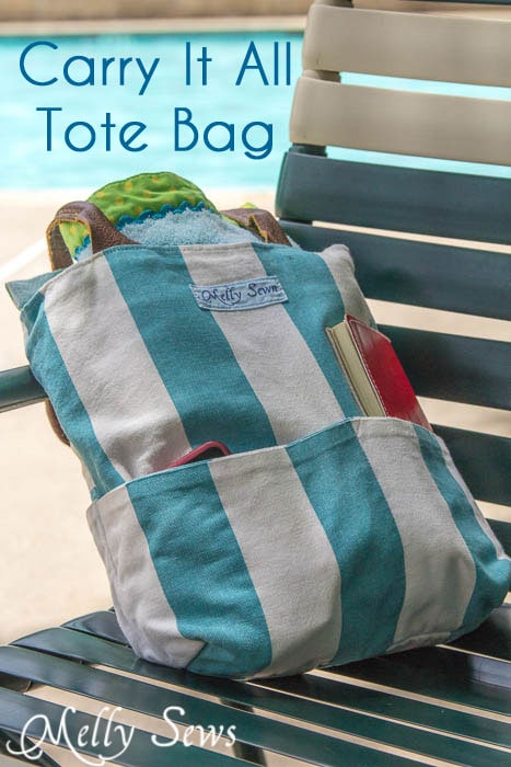 Carry Everything Tote Tutorial - Melly Sews