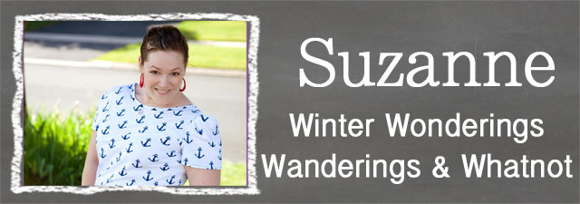 Suzanne of Winter Wonderings, Wanderings and Whatnot