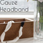 Beaded Gauze Headband Tutorial - Melly Sews