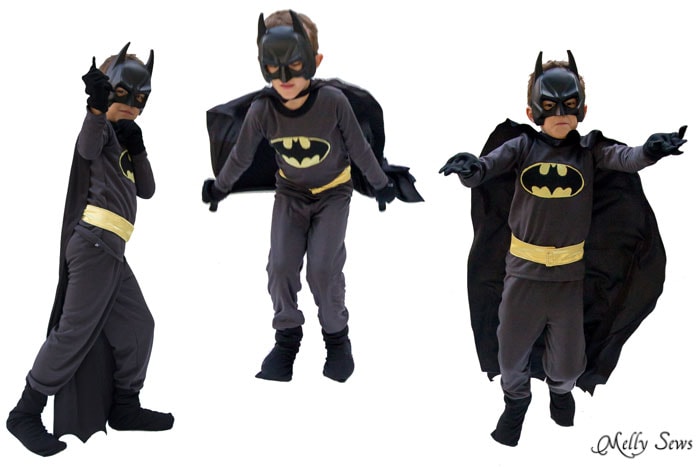 DIY Batman Costume - Melly Sews