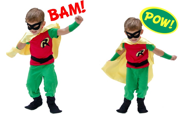 Super cute Superhero costume to sew for your little guy - Melly Sews