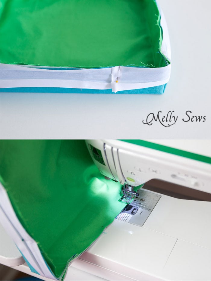 Step 5 - Sew a storage box - Melly Sews