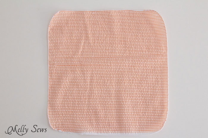 Rolled Hem cloth napkins - Melly Sews