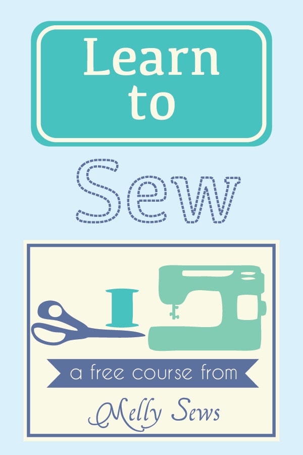 Learn to Sew with a free online course from Melly Sews