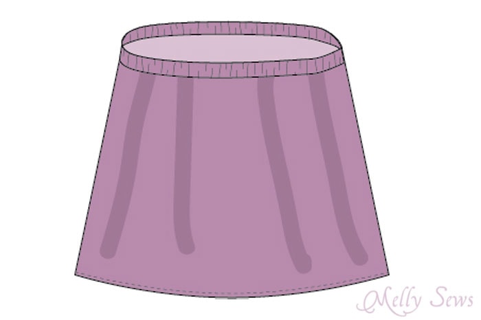 Step 7 - Sew a Simple Skirt Tutorial - Melly Sews