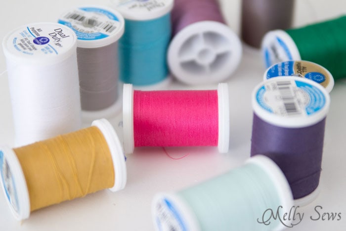 Thread - Read about the 5 Sewing Supplies Every Beginner Needs - Beginner Sewing Tools - Melly Sews