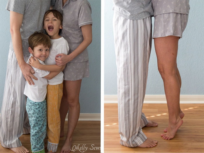 Lifestyle Family photos - Pajamas - Melly Sews