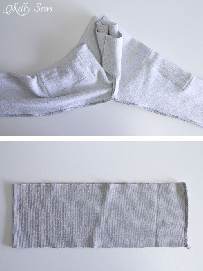 Step 5 -Sew an on trend pair of slim sweatpants for boys with this FREE sewing pattern from Melly Sews and Blank Slate Patterns