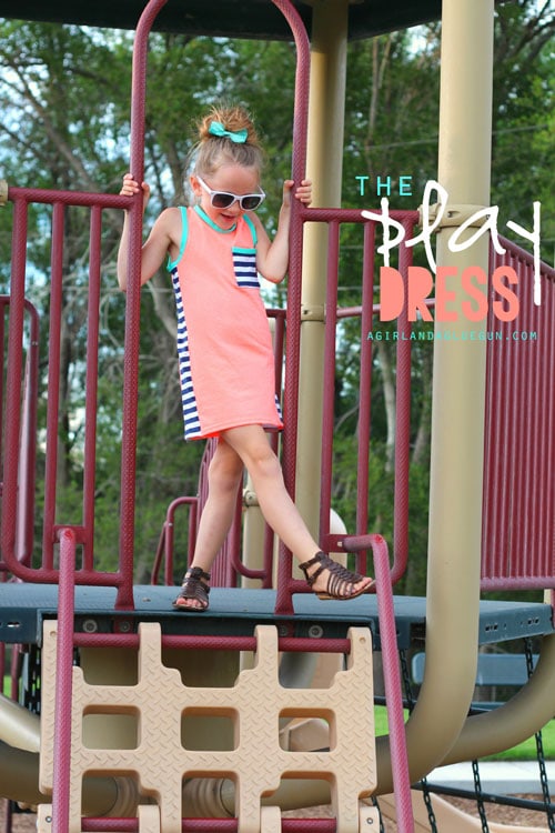 Playground Dress by A Girl and a Glue Gun for (30) Days of Sundresses - Melly Sews
