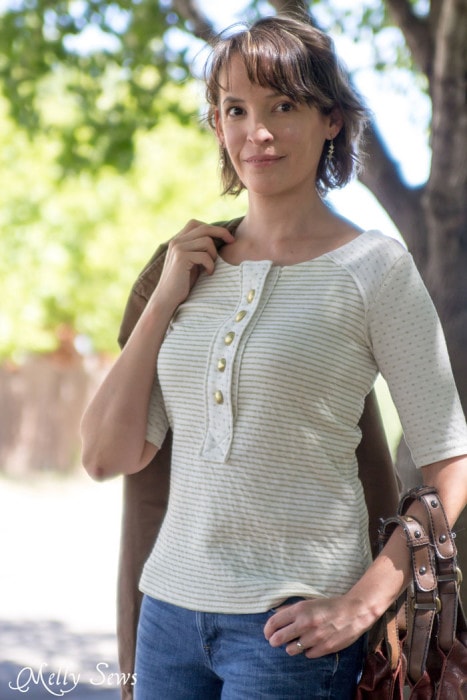Gwen top by See Kate Sew - get as part of the Unbiased Collection